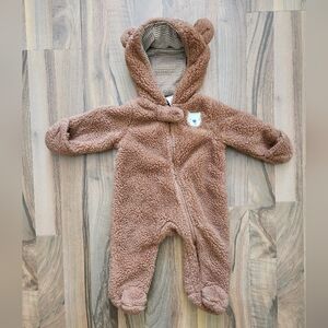 Baby bunting with fold over sleeves 3M